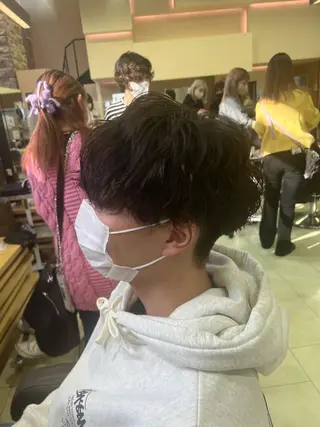 パーマ メンズ メンズカット/柏/韓 国/メンズパーマ航太のヘアスタイル