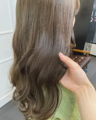 ロング カラー Stir maison[ステアメゾン]所属・layer cut /MIKUのヘアスタイル