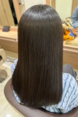 ロング パーマ 柿崎 浩美のヘアスタイル