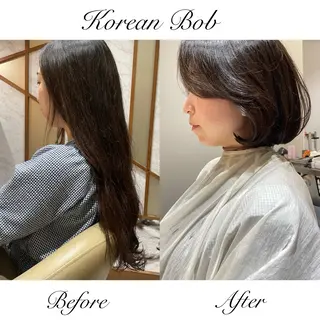 ミディアム Sugar所属・レイヤーカット/大阪 /梅田/執印悠太のヘアスタイル