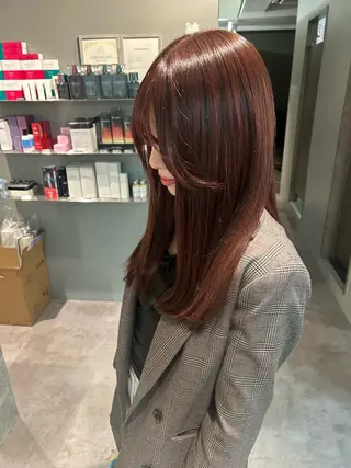 ロング po_no(ポノ)所属・やの ゆきなのヘアスタイル