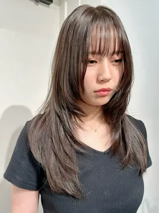 ロング カラー レイヤーカット/艶髪 ✨💭KIRARIのヘアスタイル