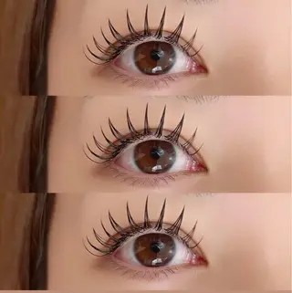 マツエク・マツパ 【那覇/束感まつ毛】 キャメルのマツエク・マツパデザイン