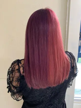 ロング カラー 船津武俊 フナツタケトシのヘアスタイル