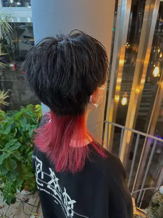 ショート カラー WEST O LAND所属・若尾 貴斗のヘアスタイル