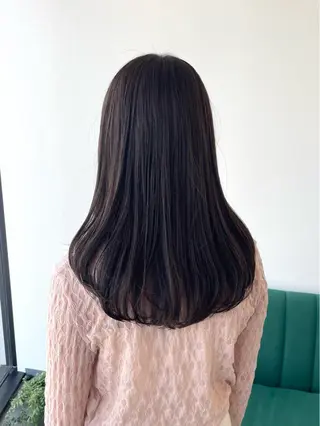 セミロング kitin  吉祥寺 山岸花のヘアスタイル