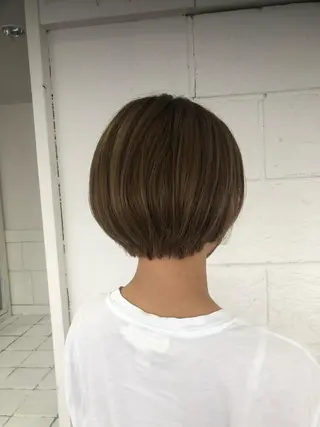 ショート NeF所属・miku🌿‬ パーマ/美髪矯正🌿のヘアスタイル
