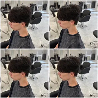 ショート メンズ マッシュ👀シャドー パーマ達人DAIKIのヘアスタイル