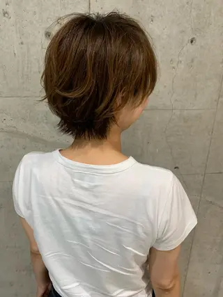 ショート 三宅 涼馬のヘアスタイル