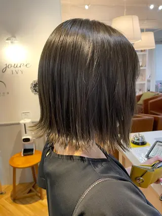 ミディアム カラー 過去一の柔髪ヘア 🌿IVYjoureのヘアスタイル