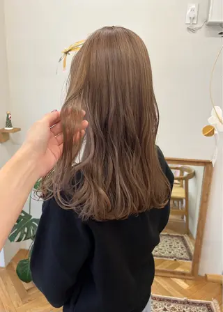 セミロング カラー 西山 紗耶香🪽 透明感カラー/ボブのヘアスタイル