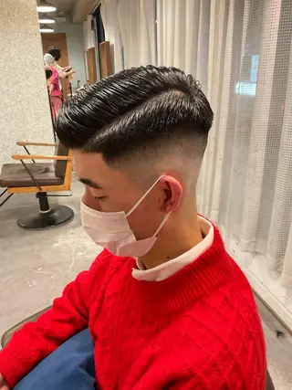 ショート メンズ sweetroom茅ヶ崎南口店所属・∮フェードスタイル∮ 加藤嘉陛のヘアスタイル