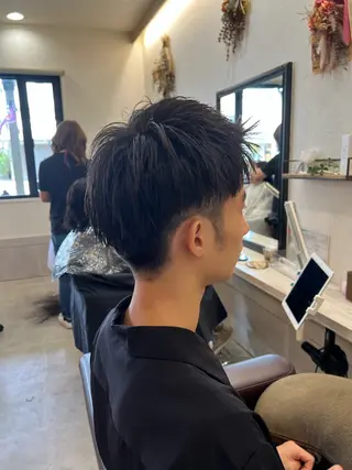 ショート メンズ 🌱ブリーチカラー しばただいき🌱のヘアスタイル