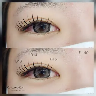 マツエク・マツパ mina eyelashのマツエク・マツパデザイン