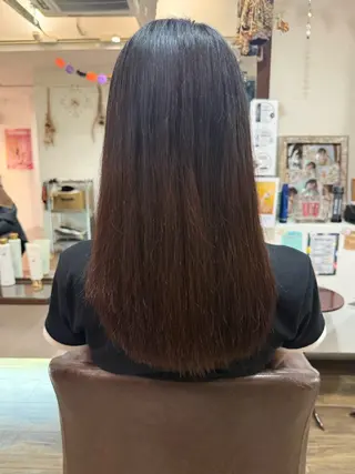 ロング 木場 麗咲のヘアスタイル