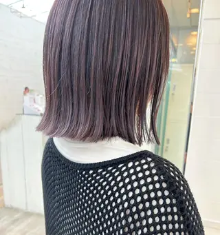 ミディアム パーマ カラー ヘアアレンジ ROW町田🌿 大人可愛い/艶髪改善のヘアスタイル