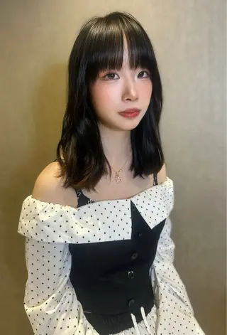 ミディアム 村井 隆仁のヘアスタイル