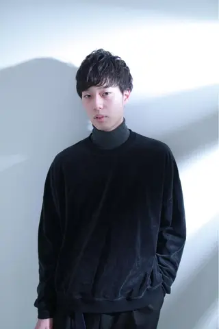 パーマ メンズ 髪質改善/イルミナ/ 城崎のヘアスタイル