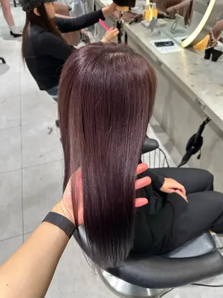 ミディアム コウスケ/ lond uluのヘアスタイル