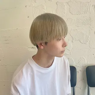 カラー ヘアアレンジ メンズ 🎀ダブルカラーレイ ヤーyuuri🎀のヘアスタイル