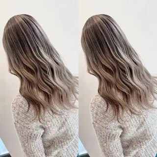 カラー earth甲府昭和店 東 允のヘアスタイル