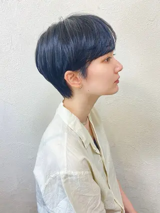 カラー うる艶カラー× ハイトーン/miuのヘアスタイル