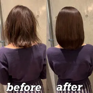 ミディアム *くせ毛に特化* 【yun】のヘアスタイル