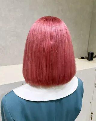 ショート カラー 韓国ヘア🇰🇷透明 感カラー/yui💞のヘアスタイル