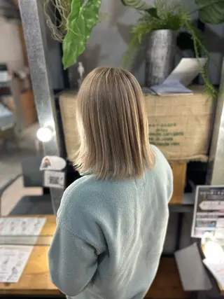 ショート カラー 溜 一太のヘアスタイル