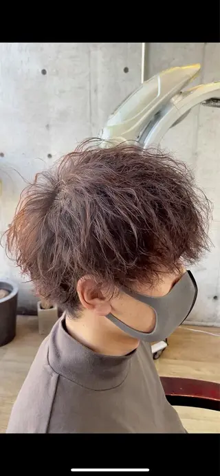 パーマ PERCUT所属・下北沢メンズ専門 美容師中島のヘアスタイル