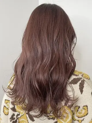 セミロング 岡田 拓真のヘアスタイル