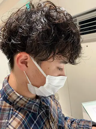ショート パーマ メンズ 【メンズ指名数 NO.1】マルヤマのヘアスタイル