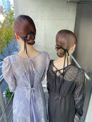 ヘアアレンジ ヘアセット ✴︎Mai✴︎銀座のヘアスタイル