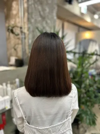 ミディアム サワムラ ソナタのヘアスタイル