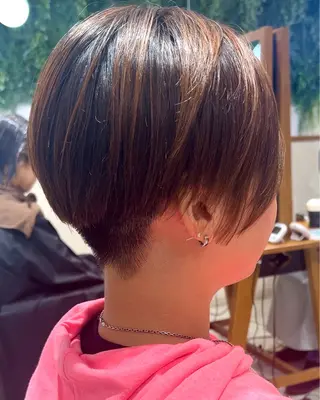 ショート LucksiMie 銀座店所属・【韓国 レイヤー 髪質改善✨】かずのヘアスタイル