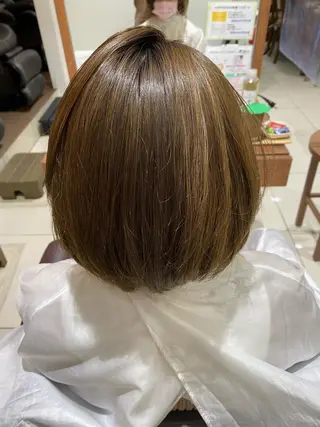 ショート BLENDby happiness所属・KAORU/絹髪 /髪質改善/奈良のヘアスタイル