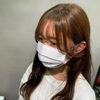 ロング mono.所属・南茨/ヘッドスパ /カット/momoのヘアスタイル