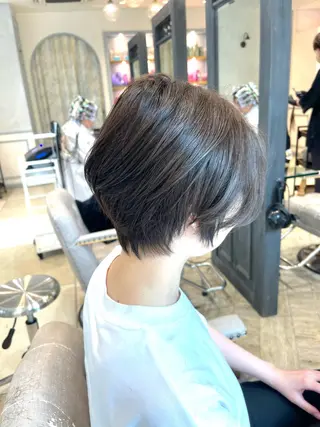 ショート カラー ショート/ボブ アンドウ☺︎のヘアスタイル