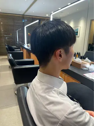 ショート メンズ AYU (ému) 伏見/髪質改善のヘアスタイル