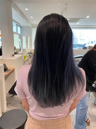 ミディアム カラー JILBLAN京都 ショート/ハイライトのヘアスタイル