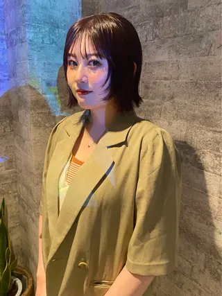 ショート カラー パーマ mai / linoah˚✧のヘアスタイル