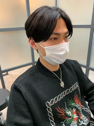 ショート メンズ 【S.BROOM】 店長　西川徹のヘアスタイル