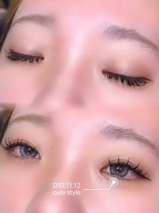 マツエク・マツパ 福田花音/スタイリ スト兼任アイリストのヘアスタイル