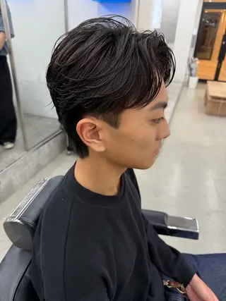 ショート メンズ 亀井隆汰/メンズ専門 パーマ特化美容師のヘアスタイル