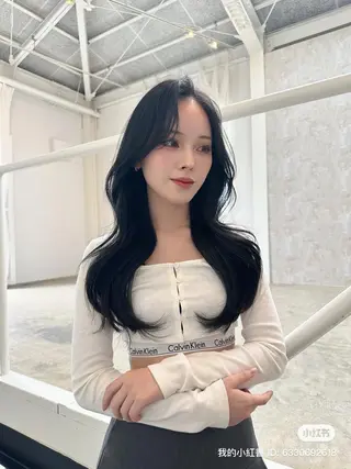 セミロング 韓国/レイヤー NOISM天王寺のヘアスタイル