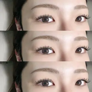 ロング カラー パーマ ヘアアレンジ メンズ キッズ ネイル マツエク・マツパ アイブロウ apopi's所属・真夜中のまつ毛 APOPI'Sのマツエク・マツパデザイン