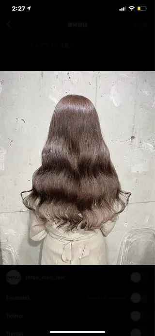 ロング カラー 🔷似合わせのプロ KUMA🔷のヘアスタイル