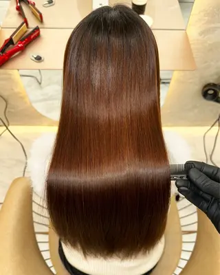 レイヤー/韓国❣️ 縮毛矯正/おばかんのヘアスタイル