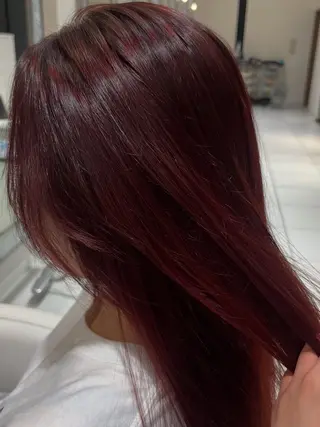 ロング ナカハラ フウカのヘアスタイル
