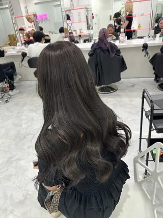 ロング カラー SALOWIN 宇田川店所属・ブリーチなしトレンド SHUSAKUのヘアスタイル